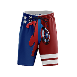 Swimsuit Store - Stars and Stripes Beach Shorts FDM3107