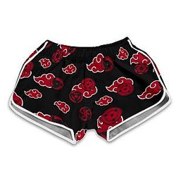 Naruto Swimsuits - Akatsuki Sharingan Women Beach Shorts FDM3107