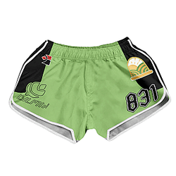 Pokemon Swimsuits - Grass Uniform Women Beach Shorts FDM3107