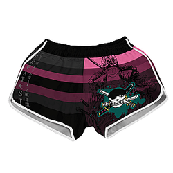 One Piece Swimsuits - Swordsman Zoro Women Beach Shorts FDM3107