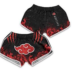 Naruto Swimsuits - Naruto Akatsuki Pride Women Beach Shorts FDM3107