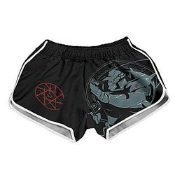 Fullmetal Alchemist Swimsuits - Alphonse Summer Women Beach Shorts FDM3107