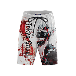 Kaneki Ghoul Beach Shorts FDM3107