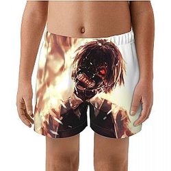 Tokyo Ghoul Swimsuits - Beach Shorts Swimwear Tokyo Ghoul Style Anime Beach Men Shorts