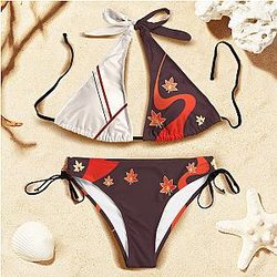 Game Genshin Impact Swimsuits - Astrologist Mona Megistus Costumes Swimsuit Women Girl Bikini