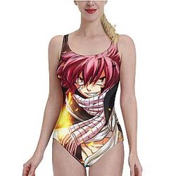 Fairy Tail Swimsuits - Fairy Tail Anime Style Sexy One-piece Swimsuit Beach Swimwear Women Girl
