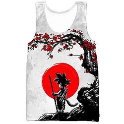 Dragon Ball Swimsuits - 3D Printing Dragon Ball Fashion Tracksuits Crewneck Hip Hop Vest Tank Tops
