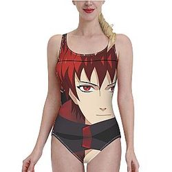 Akatsuki Swimsuits - Akatsuki Anime Sexy Bikinis Swimsuit Japan Anime Akatsuki Graphic Swimwear