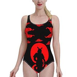 Akatsuki Swimsuits - Swimsuit Akatsuki Japanese Samurai Design Lightweight Beach Creative Swimwear