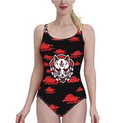 Akatsuki Swimsuits - Anime Exotic Swimsuit Style Japanese Kitsunes Anime Akatsuki National Beach Swimsuit