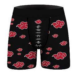 Akatsuki Swimsuits - Hokage Akatsuki Ninja Cosplay Underpants Breathable Men Shorts