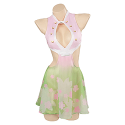 Demon Slayer Swimsuits - Kanroji Mitsuri Slay Bodysuit Swimwear Outfit