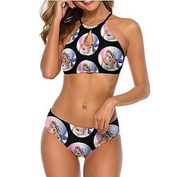 Animeswimsuit Bathin Suit - Jojo Bizarre Adventure Female Fashionable 2 Piece Bathing Suit Style 9