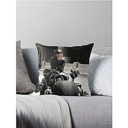 Anne Hathaway Design Throw Pillow