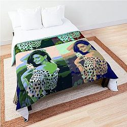 Anne Hathaway Pop Art Comforter