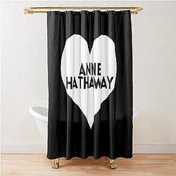 Anne Hathaway Shower Curtain