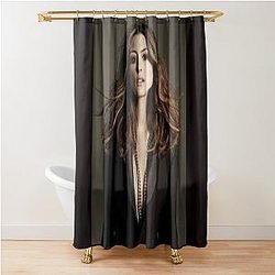 Anne Hathaway Poster Curtain
