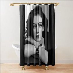 Anne Hathaway Shower Curtain