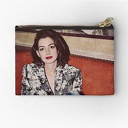 Anne Hathaway Art Zipper Pouch