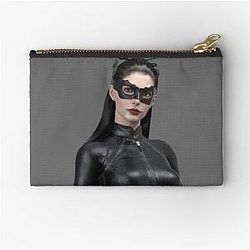 Anne Hathaway Illustration Zipper Pouch