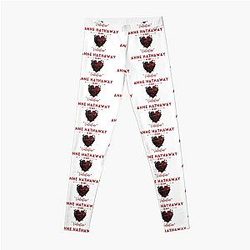 Anne Hathaway My Valentine Leggings