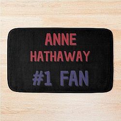 Anne Hathaway Fan Bath Mat