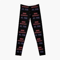 Anne Hathaway Fan Leggings
