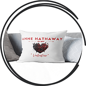 Anne Hathaway Pillows Cover
