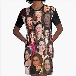 Anne Hathaway T-Shirt Dress