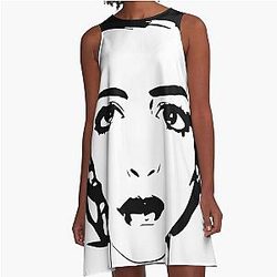Anne Hathaway A-Line Dress