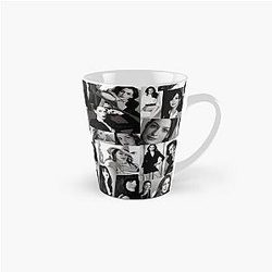 Anne Hathaway Photo Collage - Black and White Aesthetics Tall Mug