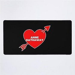 In Love with Anne Hathaway Desk Mat