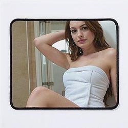 Anne Hathaway Mouse Pad