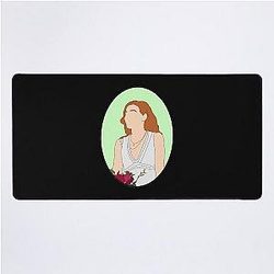 Cassidy Janson and Anne Hathaway and Juliet Classic T-Shirt Desk Mat