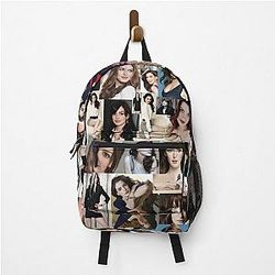 Anne Hathaway Photo Collage Backpack