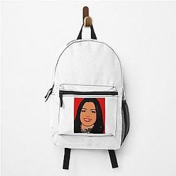 Anne Hathaway An illustration by Paul Cemmick Backpack