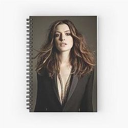 Anne Hathaway Poster Notebook