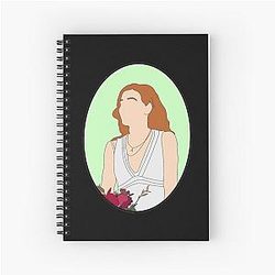 Cassidy Janson as Anne Hathaway and Juliet Classic T-Shirt Spiral Notebook