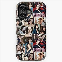 Anne Hathaway Photo Collage iPhone Case