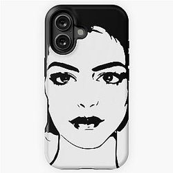 BW Anne Hathaway iPhone Case