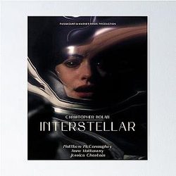 Art Anne Hathaway Poster
