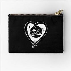 Annie Leblanc Heart Logo Zipper Pouch