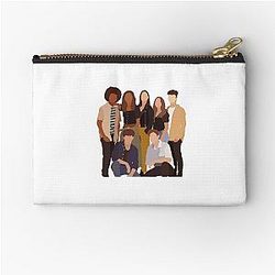 Annie Leblanc with the Chicken Girls Season 6 Cast Zipper Pouch