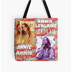 Annie Leblanc Over Print Tote Bag