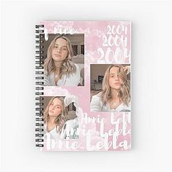 Annie Leblanc Spiral Notebook