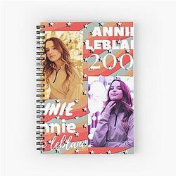 Annie Leblanc Notebook