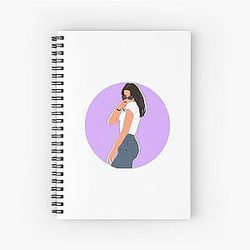Annie LeBlanc Spiral Notebook