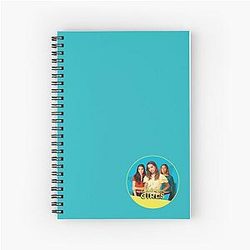 Brat Chicken Girl Annie LeBlanc Spiral Notebook