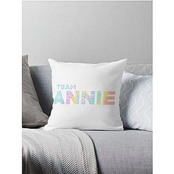 Annie LeBlanc Team Throw Pillow