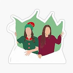 Annie LeBlanc and Kenzie Ziegler Christmas Stickers